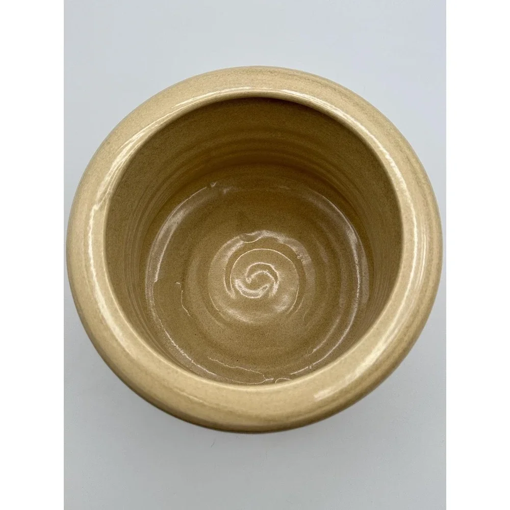Handmade Ceramic Dip Chiller Garlic Grater Set - Studio Pottery